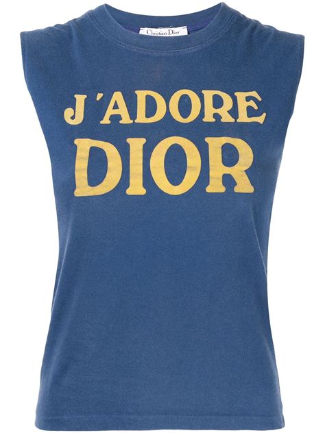 dior tank|pre owned dior t shirts.